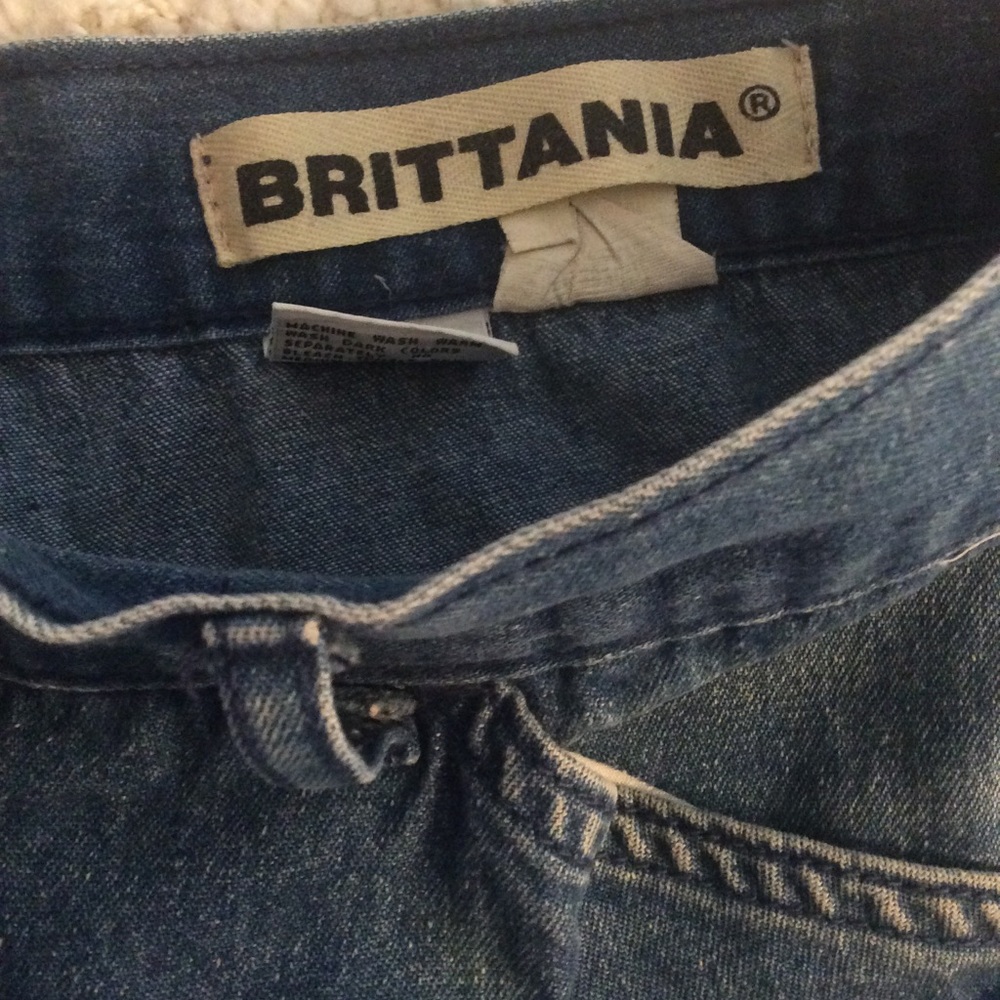 BRITTANIA MENS JEANS SZ 34x28 - Picture 3 of 7